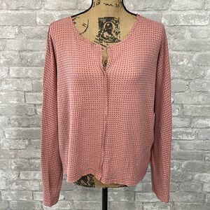 BLU PEPPER Cozy Life Waffle Knit Top